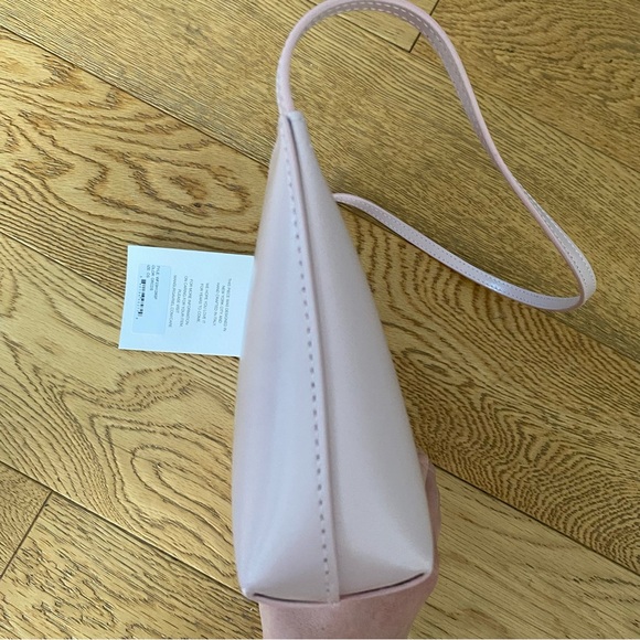 Mansur Gavriel Orchid Blush Pink Leather Gaia Shoulder Bag Italy GNO Date Clutch - Picture 6 of 10